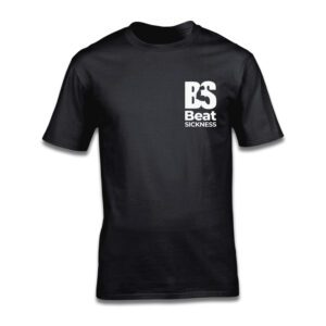 A black t-shirt with the word best written on it.