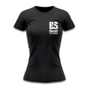 A black t-shirt with the word best written on it.
