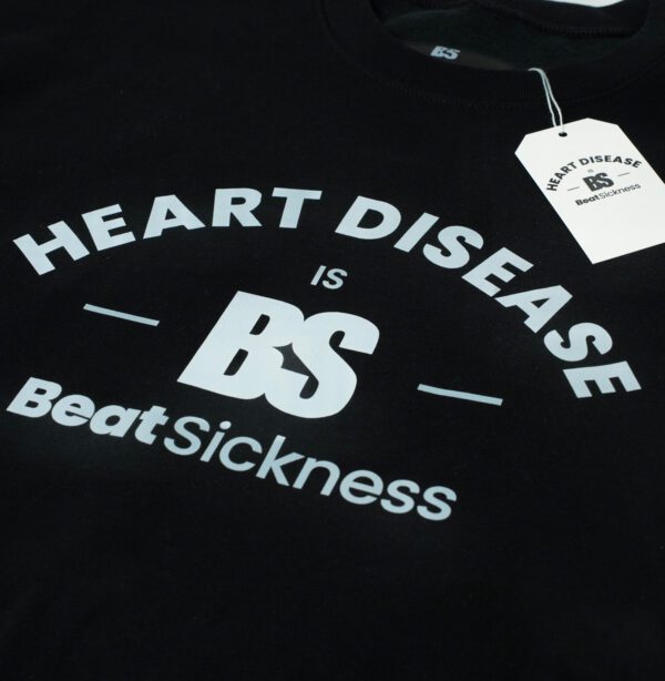 Heart Disease Is BS Beat Sickness Crewneck