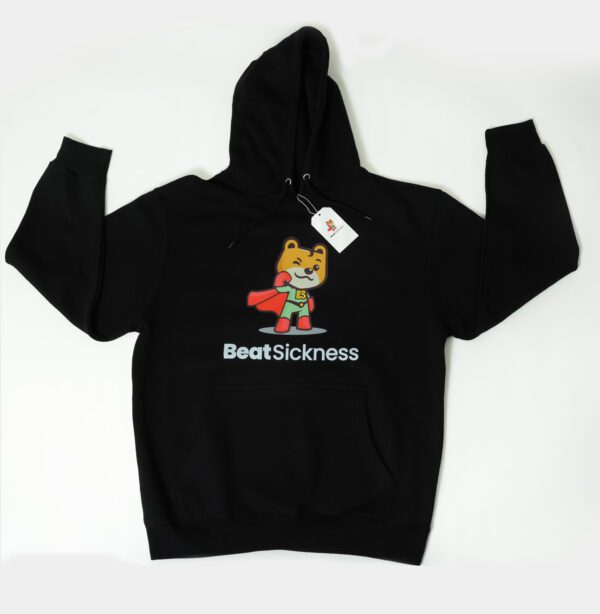 Beat Sickness Bear Hoodie