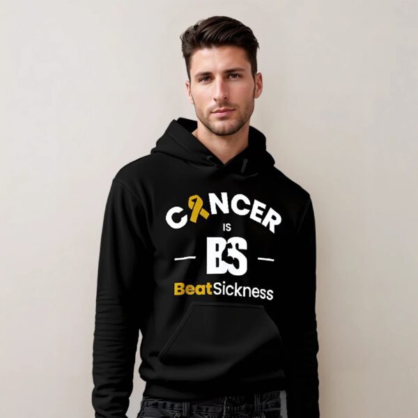Cancer Is BS Beat Sickness Hoodie - Image 2
