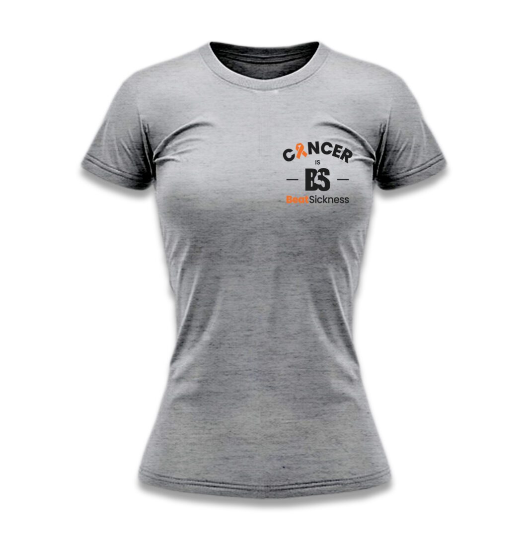 A women 's t-shirt with the words " cancer survivor ".