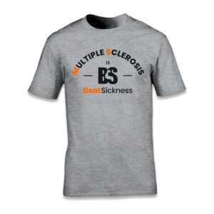 Gray t-shirt with 'Battle Cleared' and logo design.